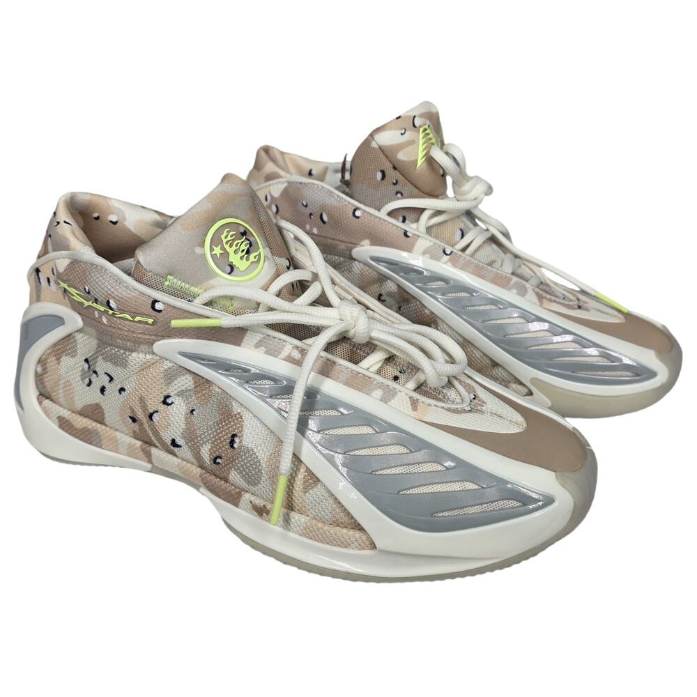 HELLSTAR X ADIDAS EMBER AE 2 “DESERT CAMO” BASKETBALL SHOES – M 9 / W 10 – NIB